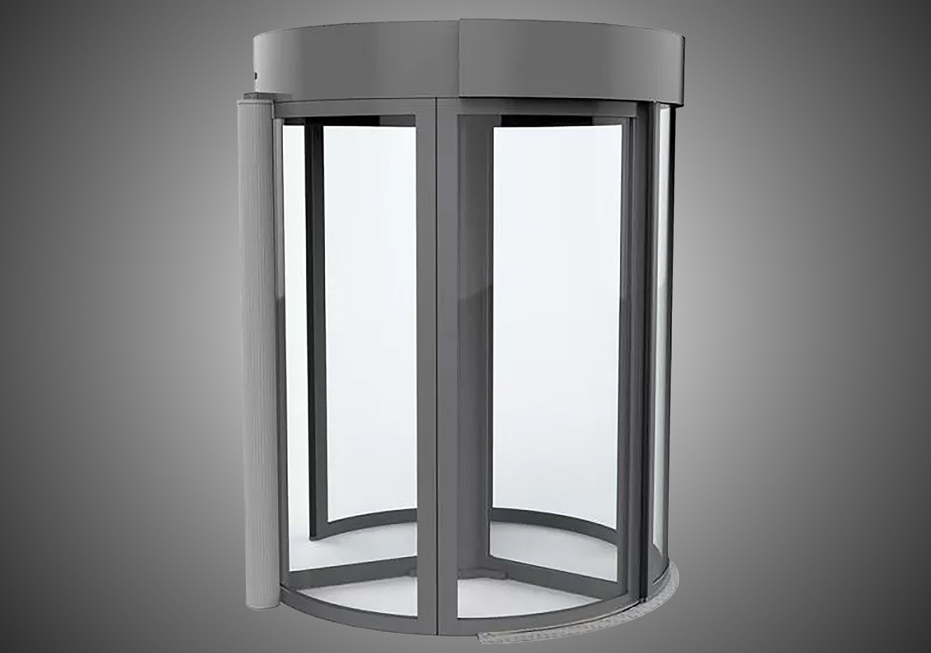 Zugang zum Gebäude - CoMETA Karusselltür